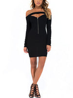 OEM Ladies Black Sexy Dresses