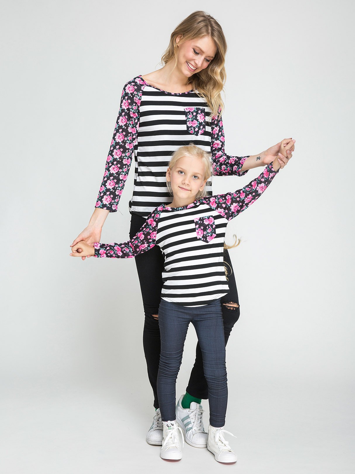 Custom Womens Striped T-Shirts