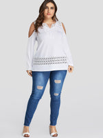 OEM ODM Plus Size Ladies Blous