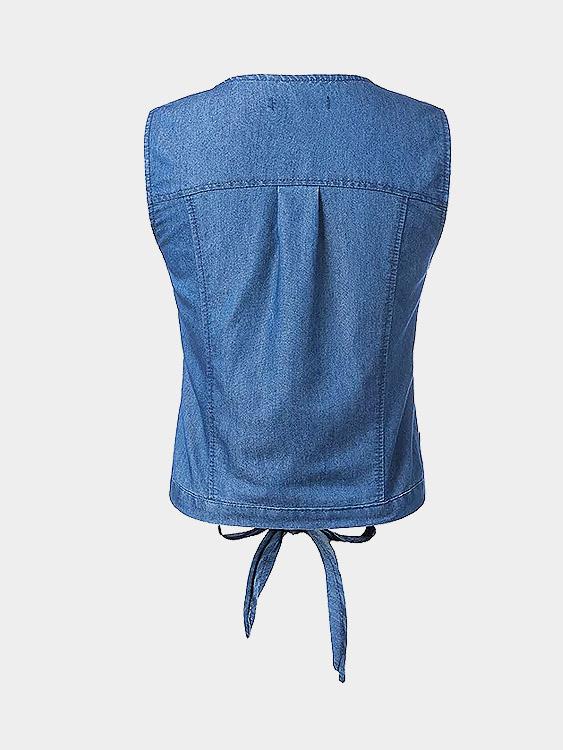 NEW FEELING Womens Blue Camis
