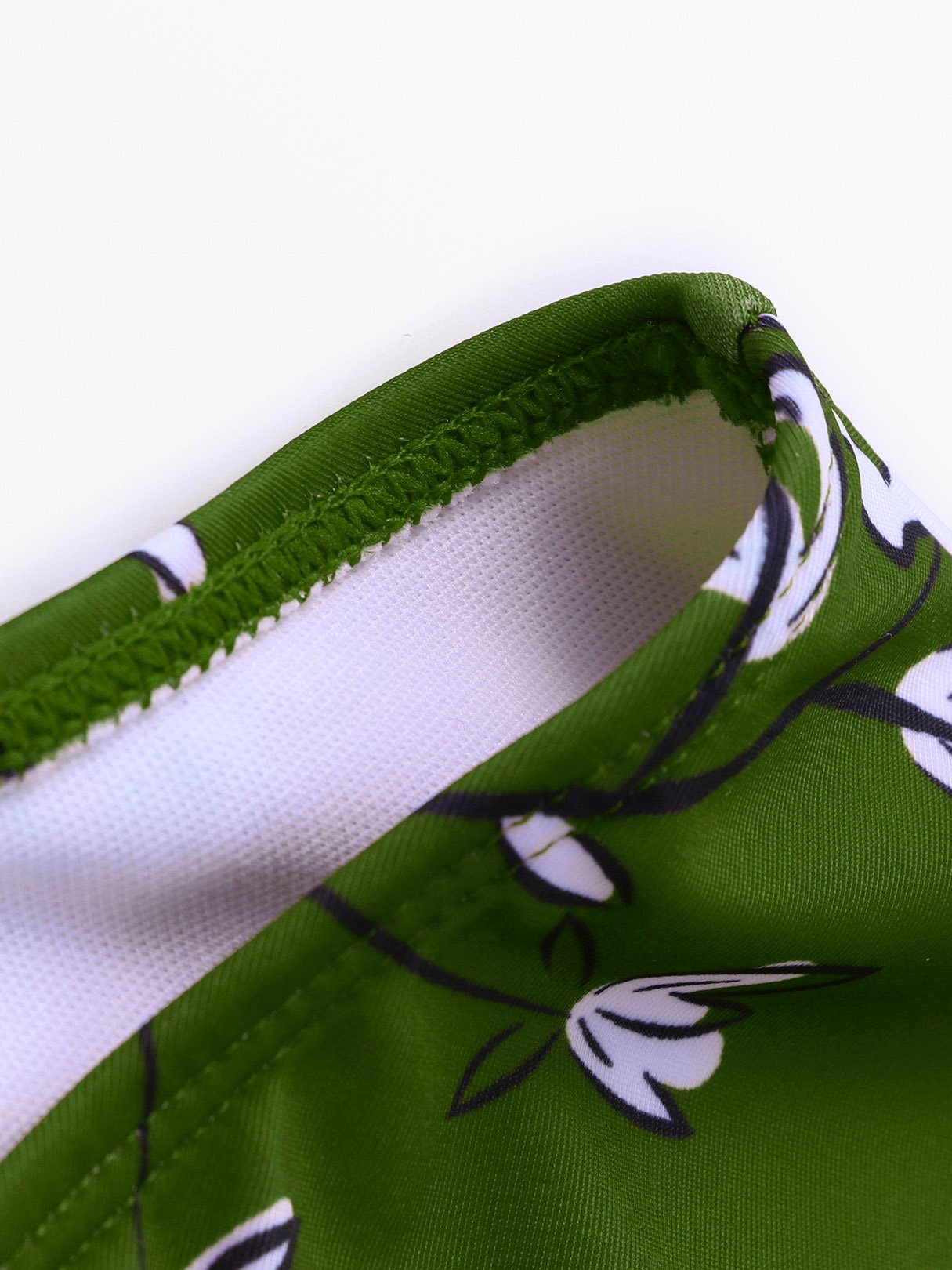 Custom Womens Floral Print One-Piece Swimsuit