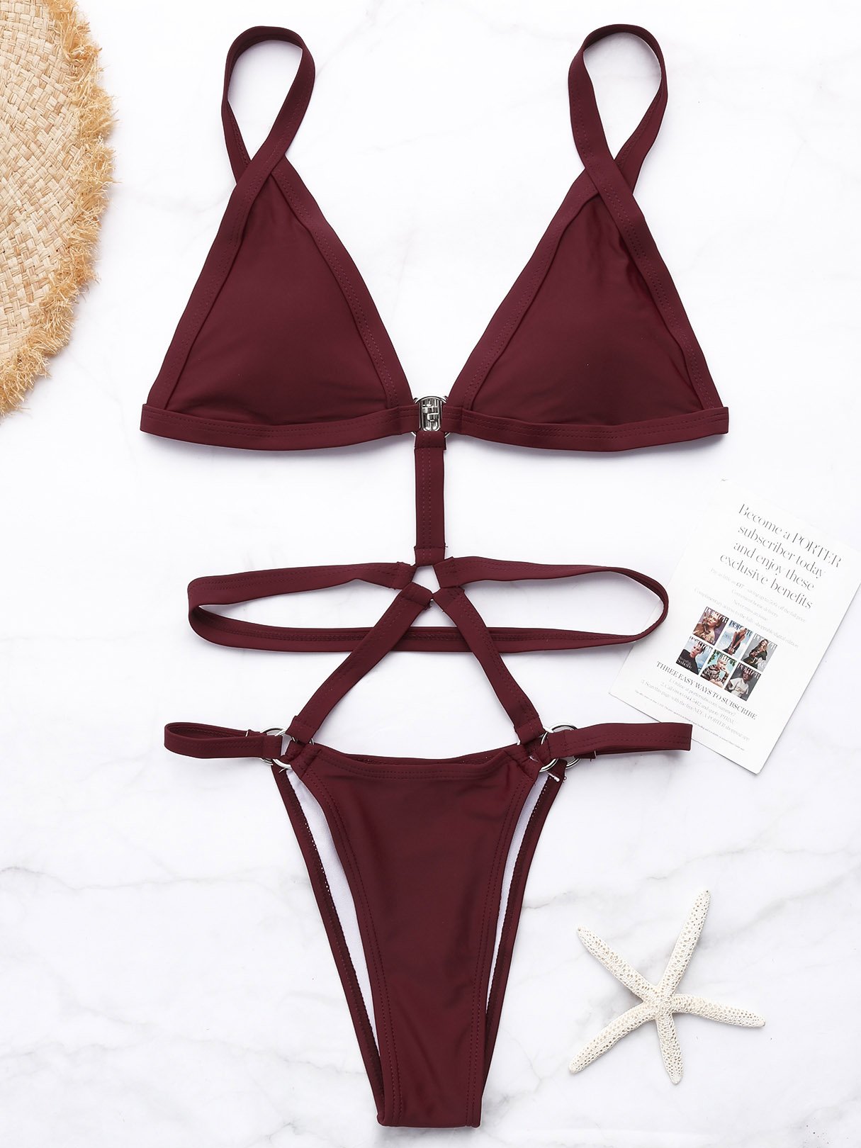 ODM Womens Sleeveless Bikinis
