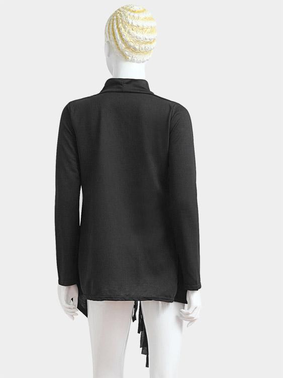 NEW FEELING Womens Black T-Shirts