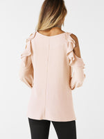 NEW FEELING Womens Pink T-Shirts