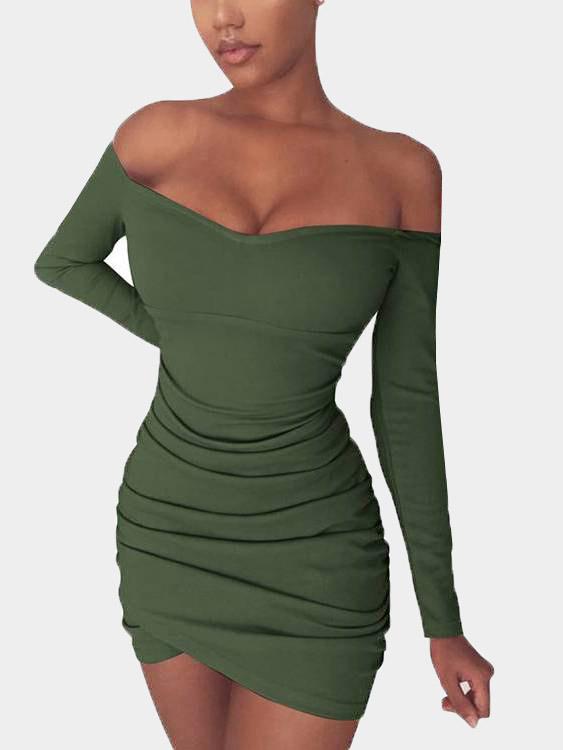 ODM Ladies Long Sleeve Mini Dress
