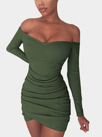 ODM Ladies Long Sleeve Mini Dress