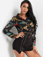 OEM Ladies Black Blouses