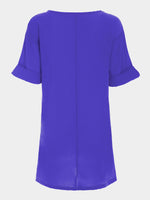 NEW FEELING Womens Blue Mini Dresses