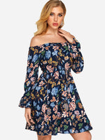 OEM Ladies Floral Floral Dresses