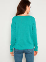 NEW FEELING Womens Green T-Shirts