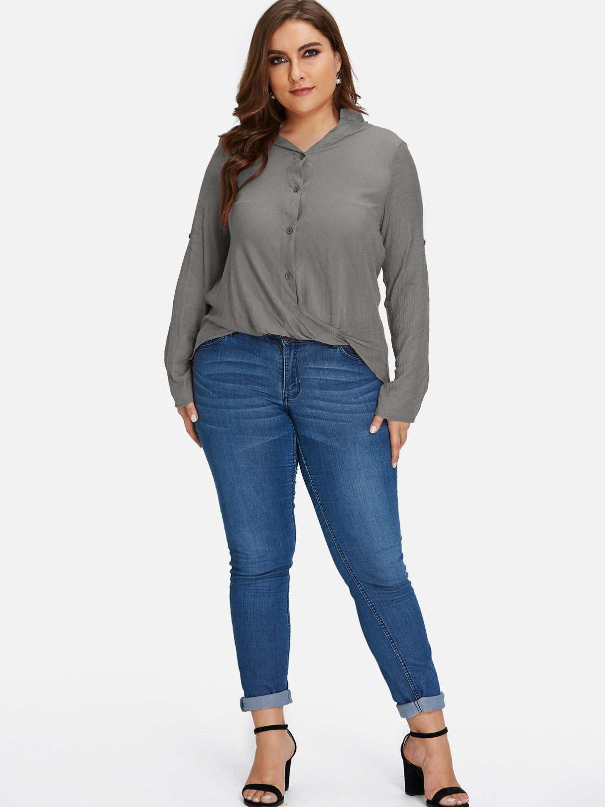 Custom Womens Plus Size Pink Tops