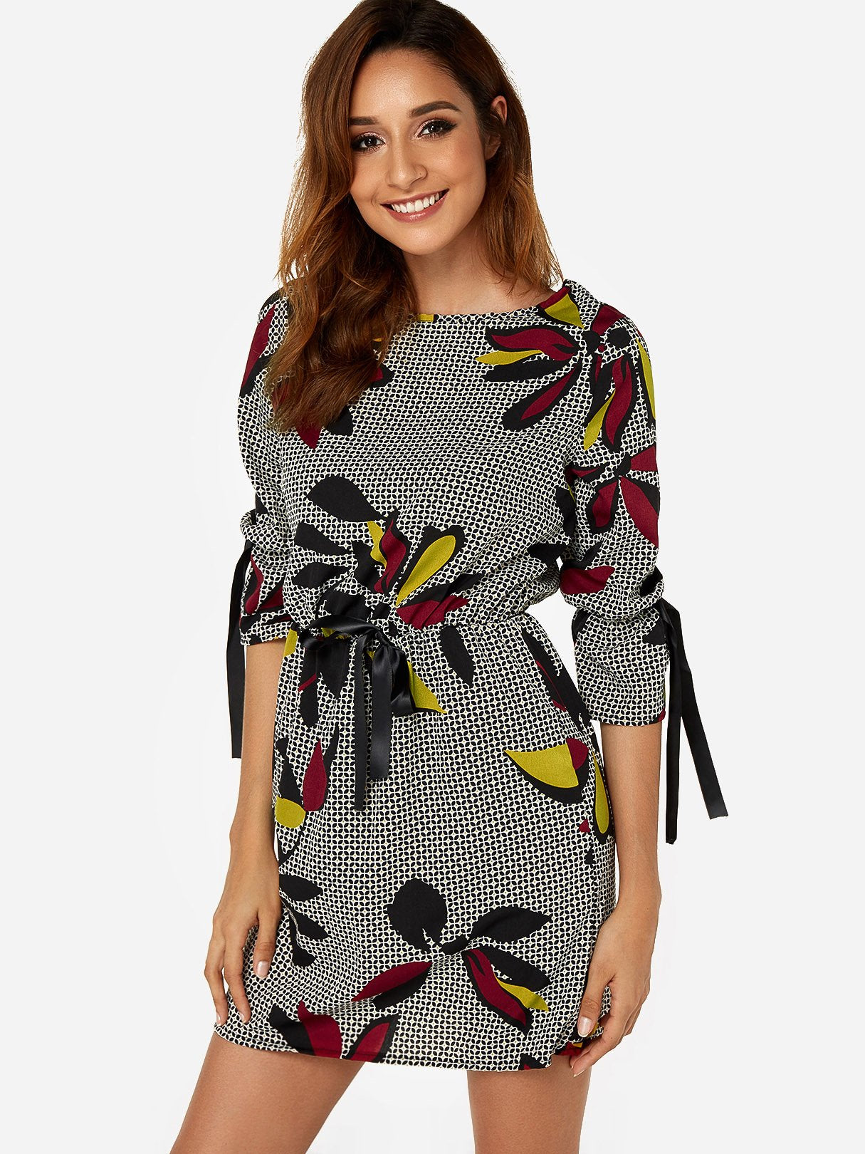 OEM Ladies Floral Floral Dresses