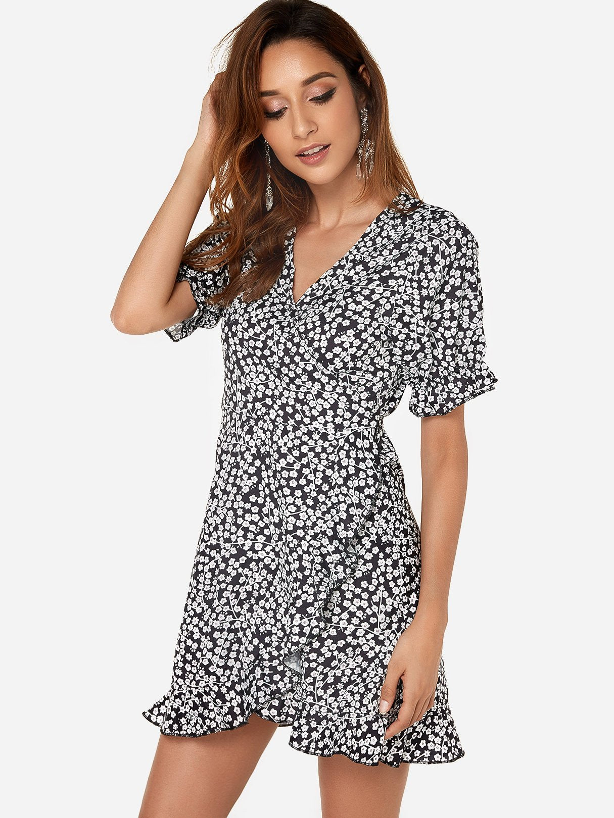 ODM Ladies Short Sleeve Dresses