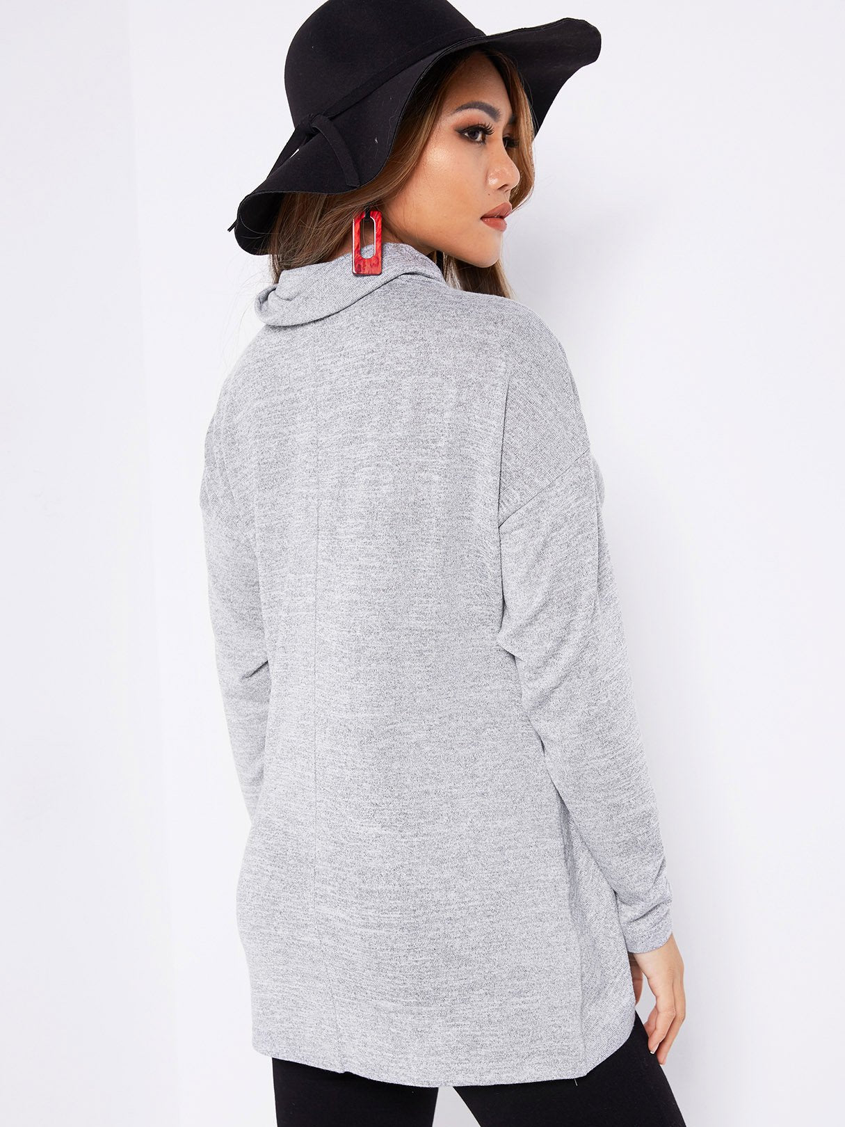 NEW FEELING Womens Grey T-Shirts