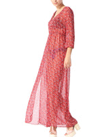 ODM Ladies 3/4 Sleeve Maxi Dress