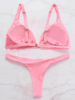 NEW FEELING Womens Pink Bikinis