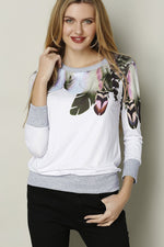 NEW FEELING Womens White T-Shirts