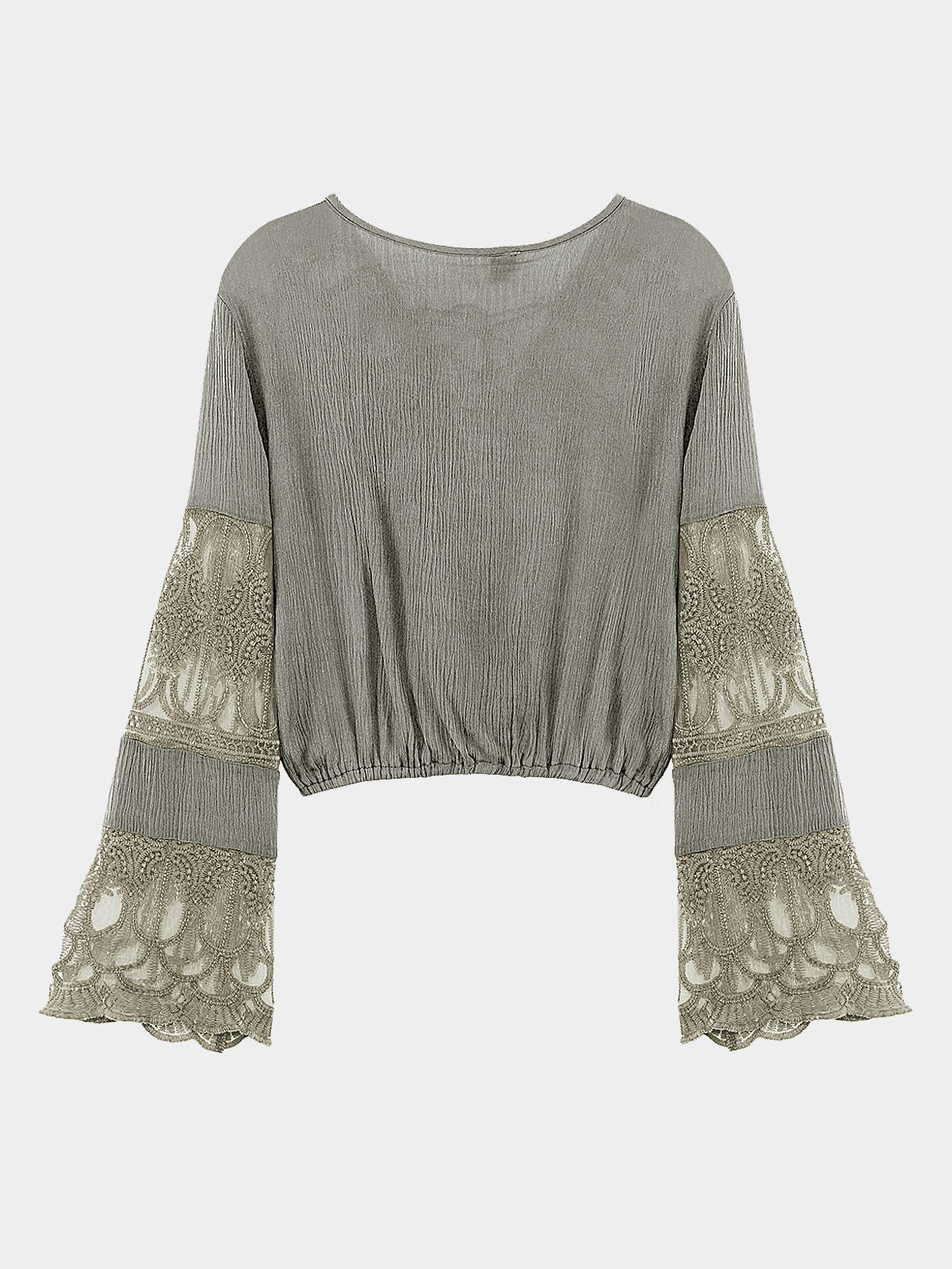 NEW FEELING Womens Grey Blouses