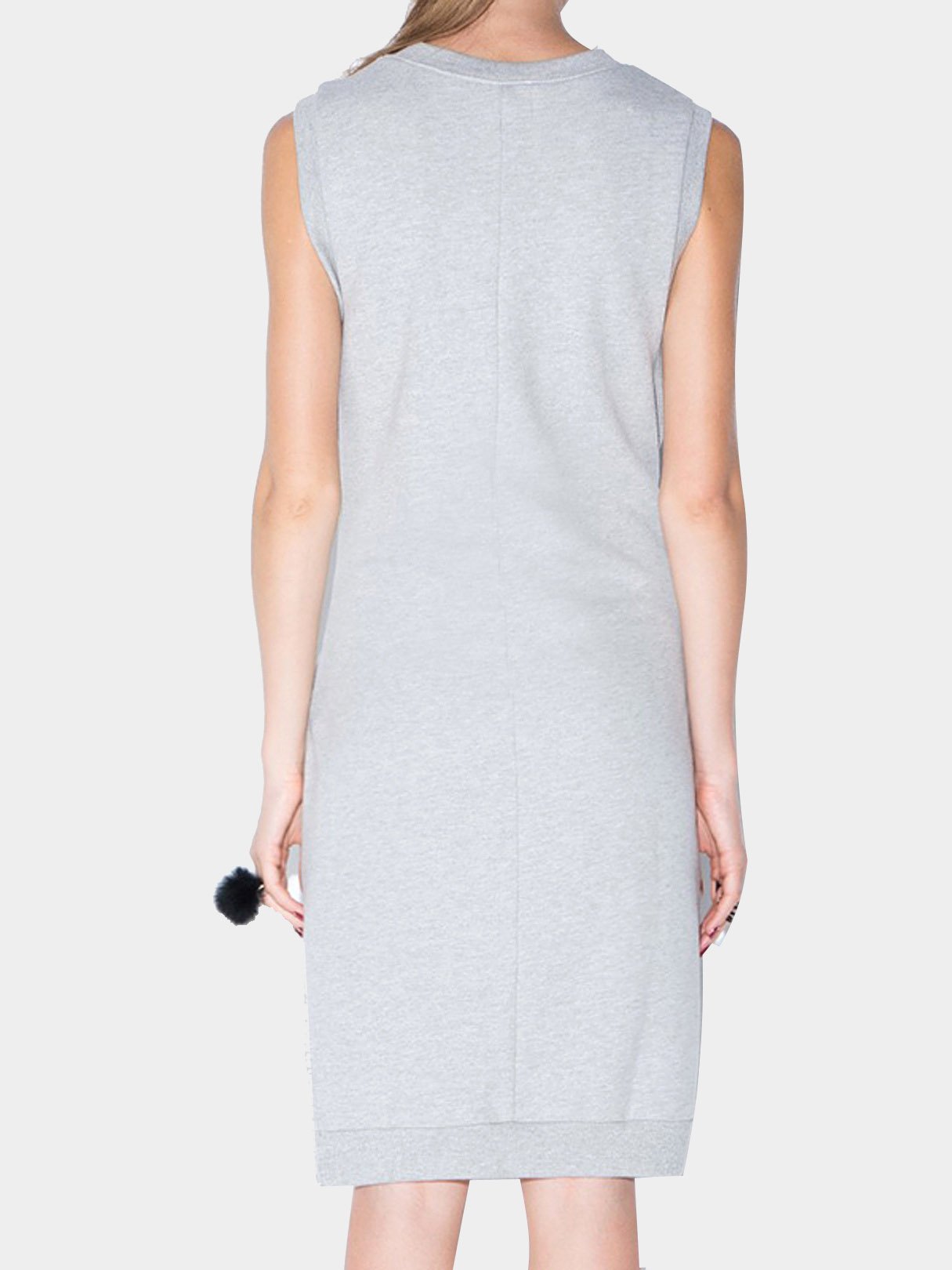NEW FEELING Womens Grey Shirt Dresses