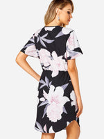 NEW FEELING Womens Floral Floral Dresses