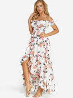OEM Ladies White Maxi Dresses