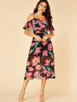 ODM Long Printed Maxi Dresses