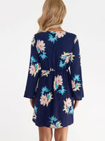 NEW FEELING Womens Blue Mini Dresses