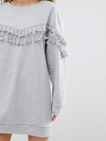 ODM Ladies Long Sleeve Casual Dresses