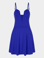 NEW FEELING Womens Blue Mini Dresses
