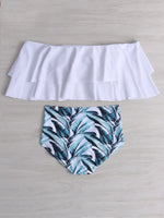 NEW FEELING Womens White Bikinis