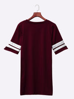 ODM Ladies Short Sleeve Casual Dresses