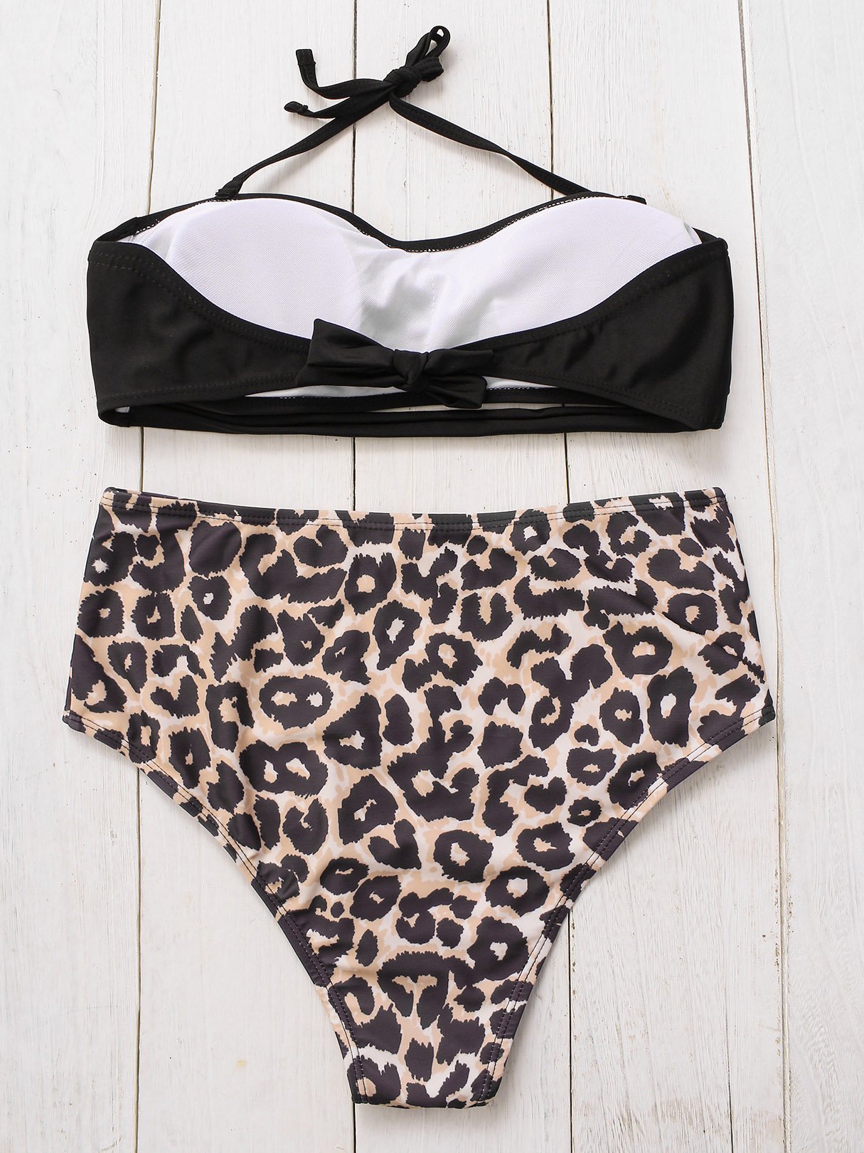 NEW FEELING Womens Black Bikinis