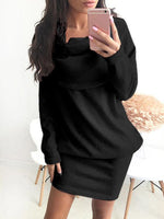 ODM Ladies Long Sleeve Casual Dresses