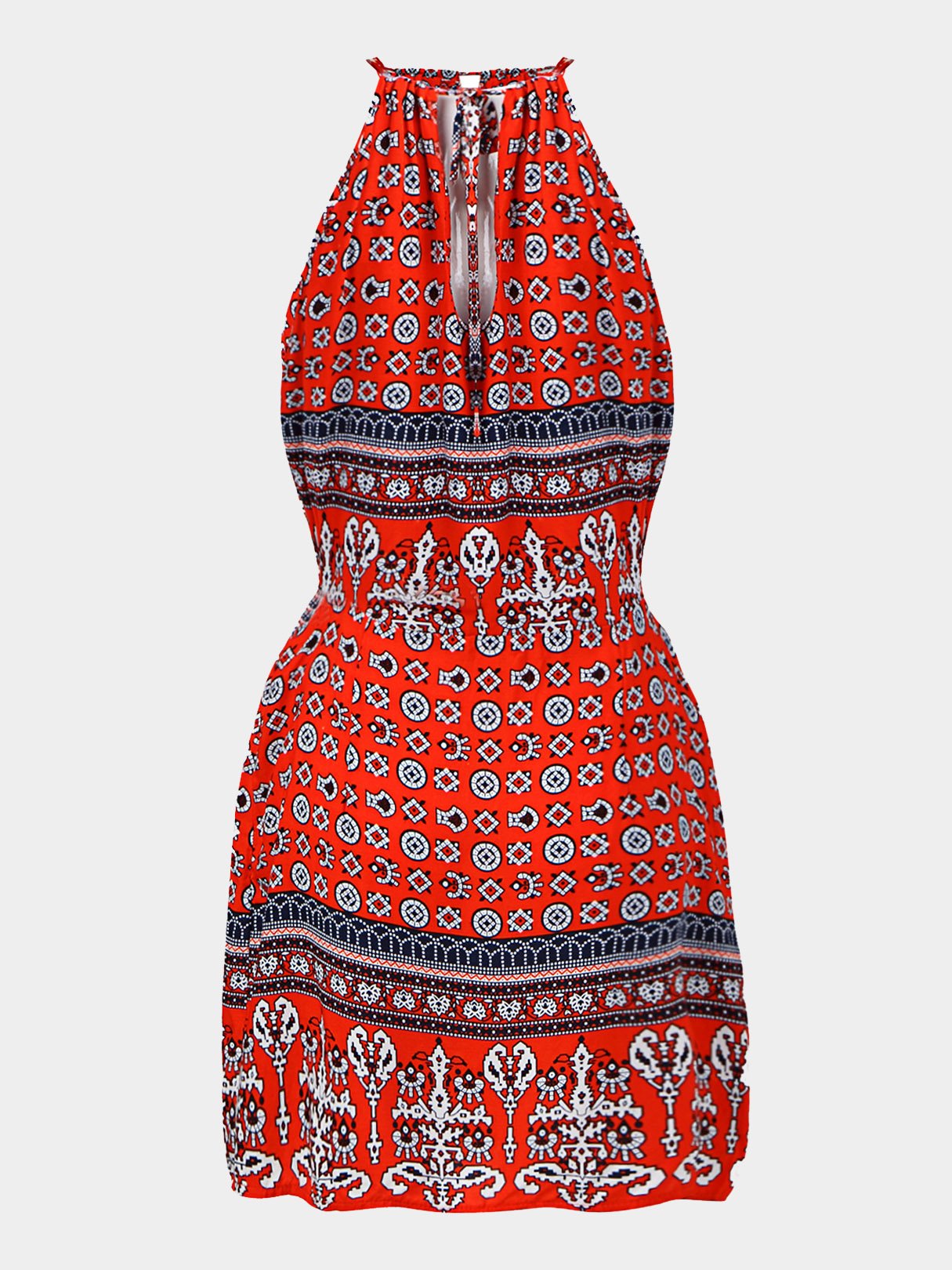 NEW FEELING Womens Red Mini Dresses