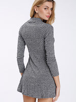 OEM Ladies Blue Casual Dresses
