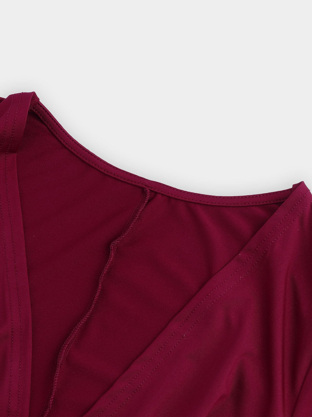 OEM Ladies Burgundy Sexy Dresses