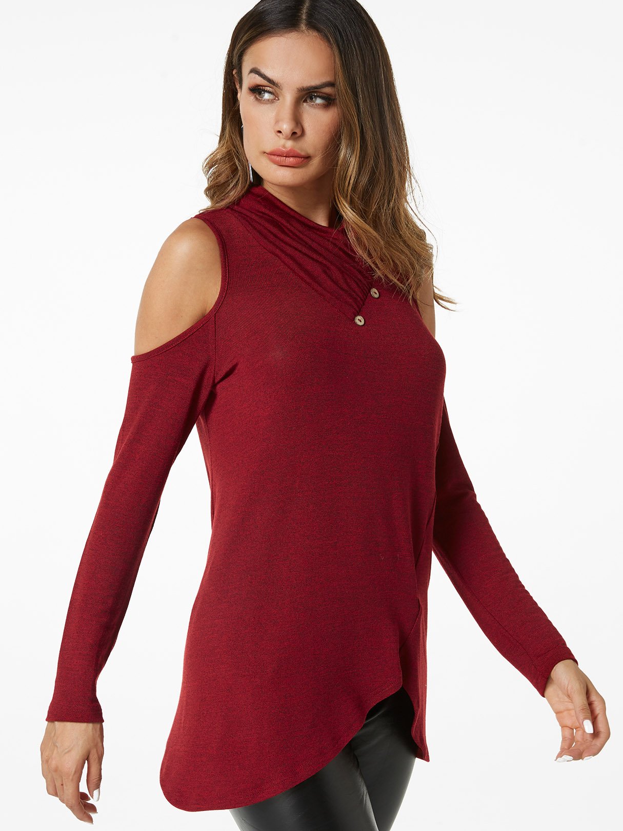 OEM Ladies Burgundy T-Shirts