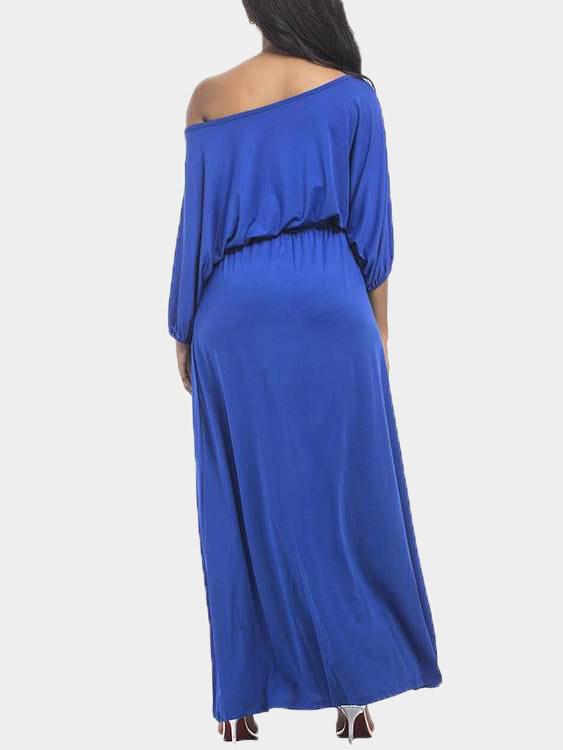 NEW FEELING Womens Blue Maxi Dresses