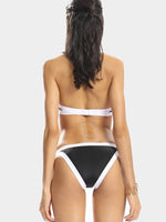 NEW FEELING Womens Black Bikinis