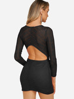 NEW FEELING Womens Black Sexy Dresses