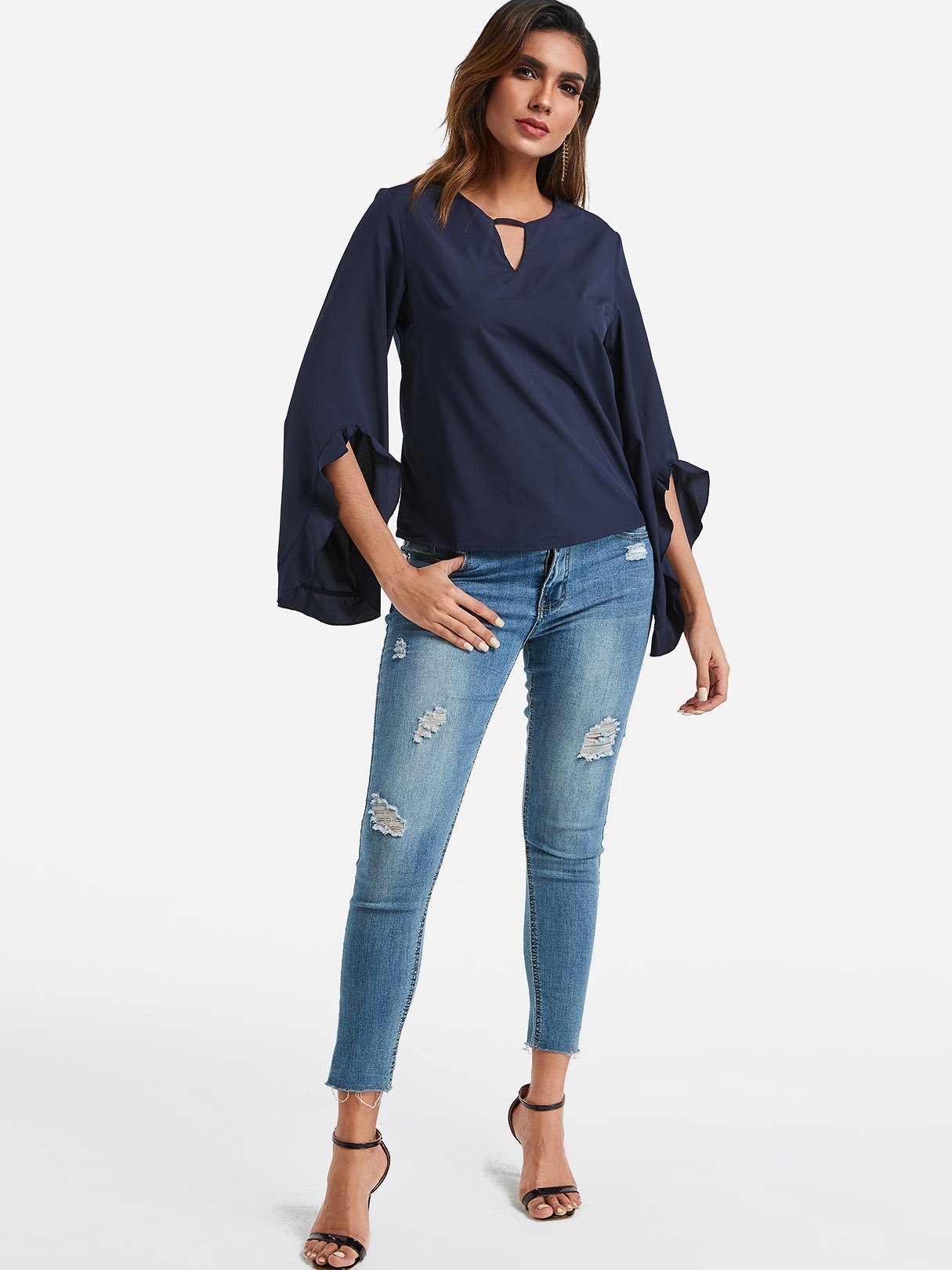 OEM ODM Womens Long Sleeve Blouses