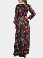 NEW FEELING Womens Black Floral Dresses