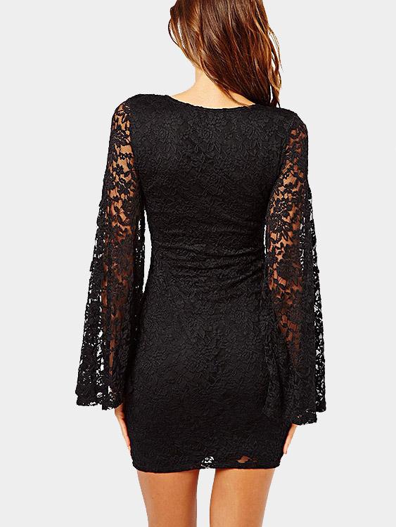 NEW FEELING Womens Black Mini Dresses