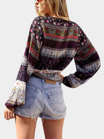 NEW FEELING Womens Red Blouses