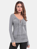 Custom Ladies V-Neck T-Shirts