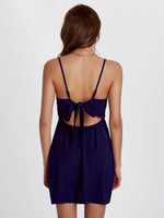 NEW FEELING Womens Navy Mini Dresses
