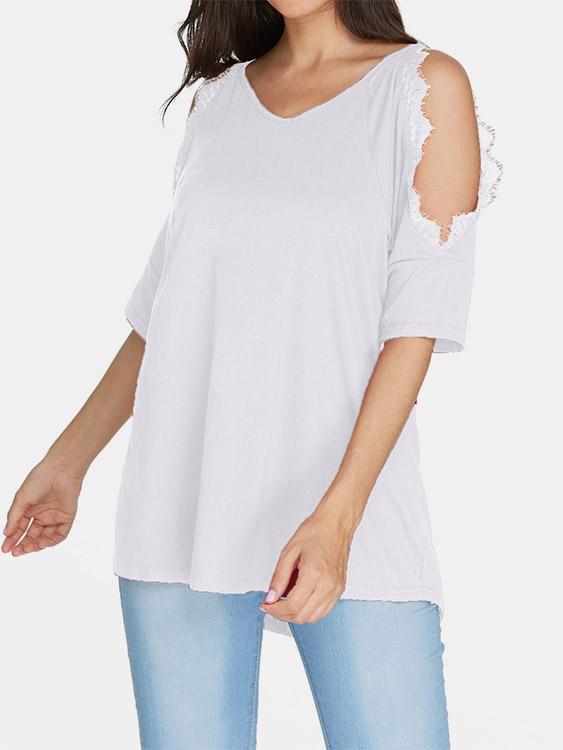Custom Foxcroft Short Sleeve Blouses