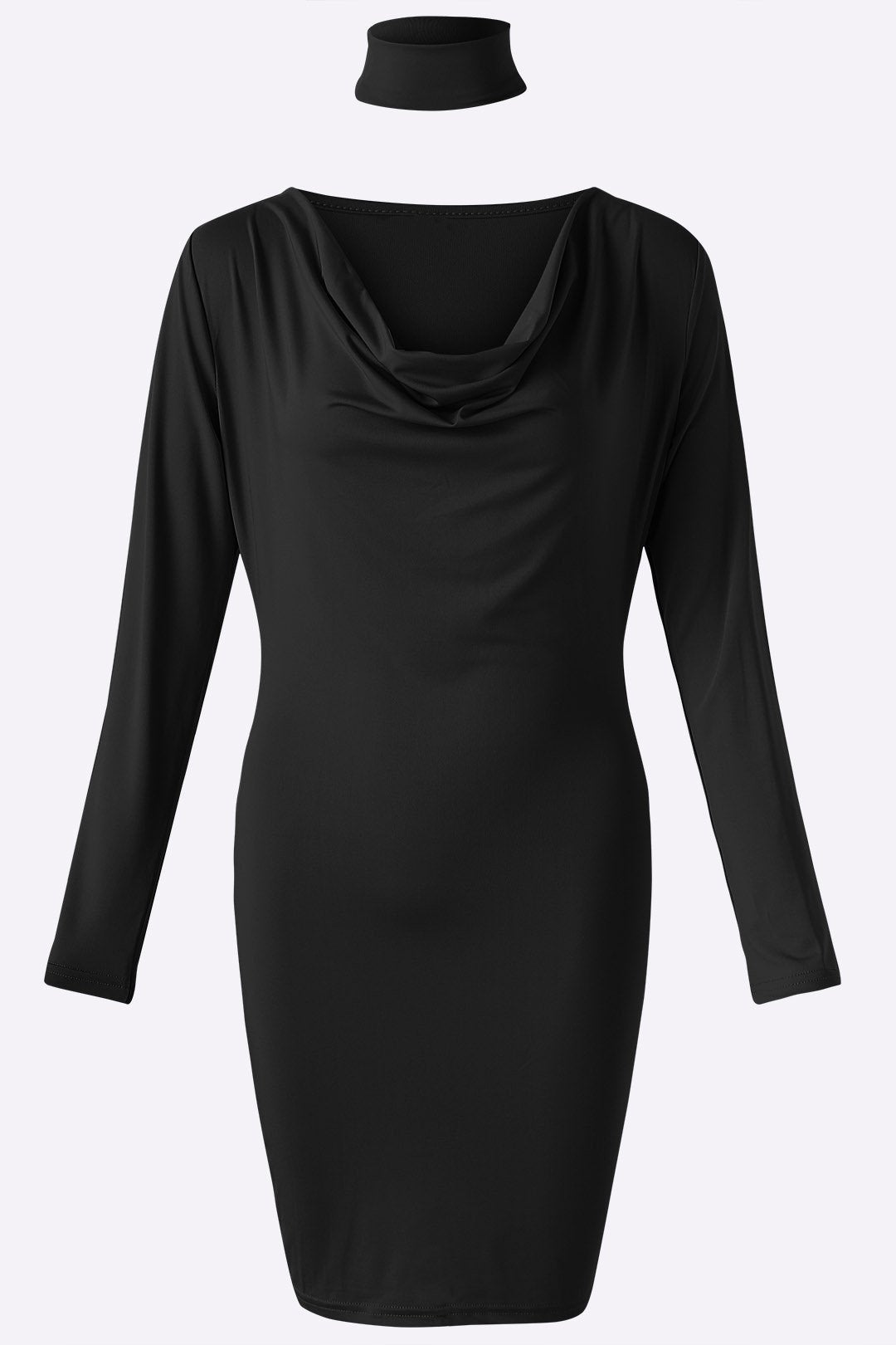 NEW FEELING Womens Black Bodycon Dresses