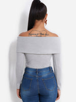 NEW FEELING Womens Grey T-Shirts