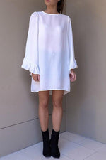 OEM ODM Womens Long Sleeve Mini Dress